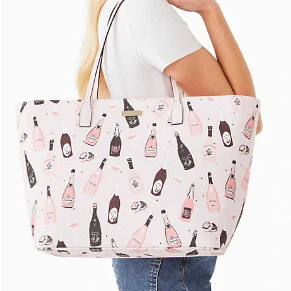 🍾 Kate Spade Champagne Shore Street Margareta Tote Bag - Picture 4 of 5